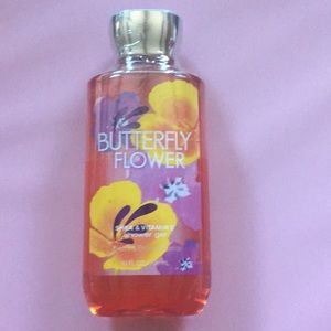Butterfly flower shower gel